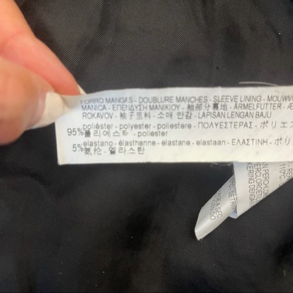 ZARA Women's Brown Pea Coat Full Zip Front Buckle Detail Faux Fur Hood Size XS - Picture 5 of 12